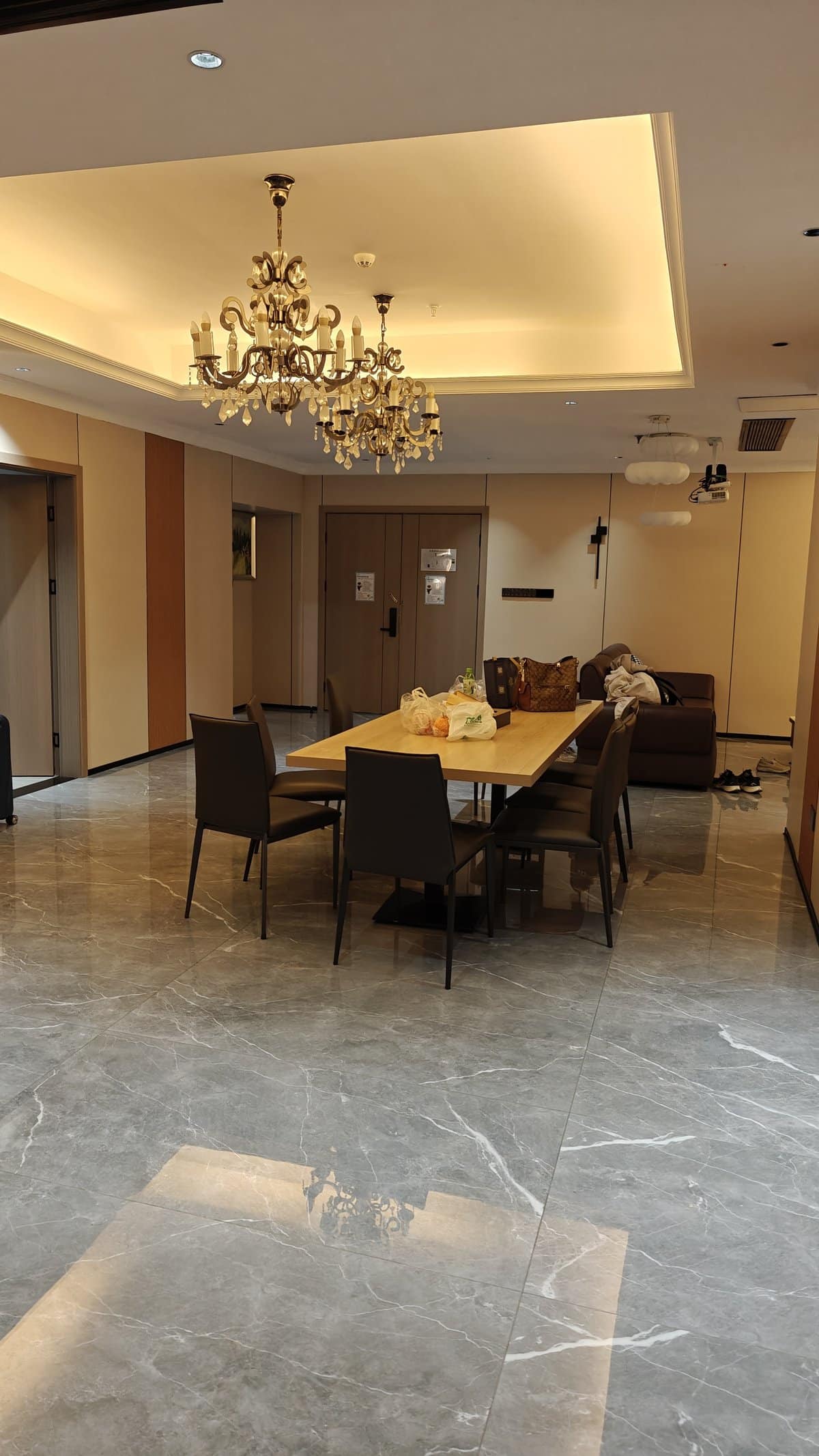 Modern elevator entrance