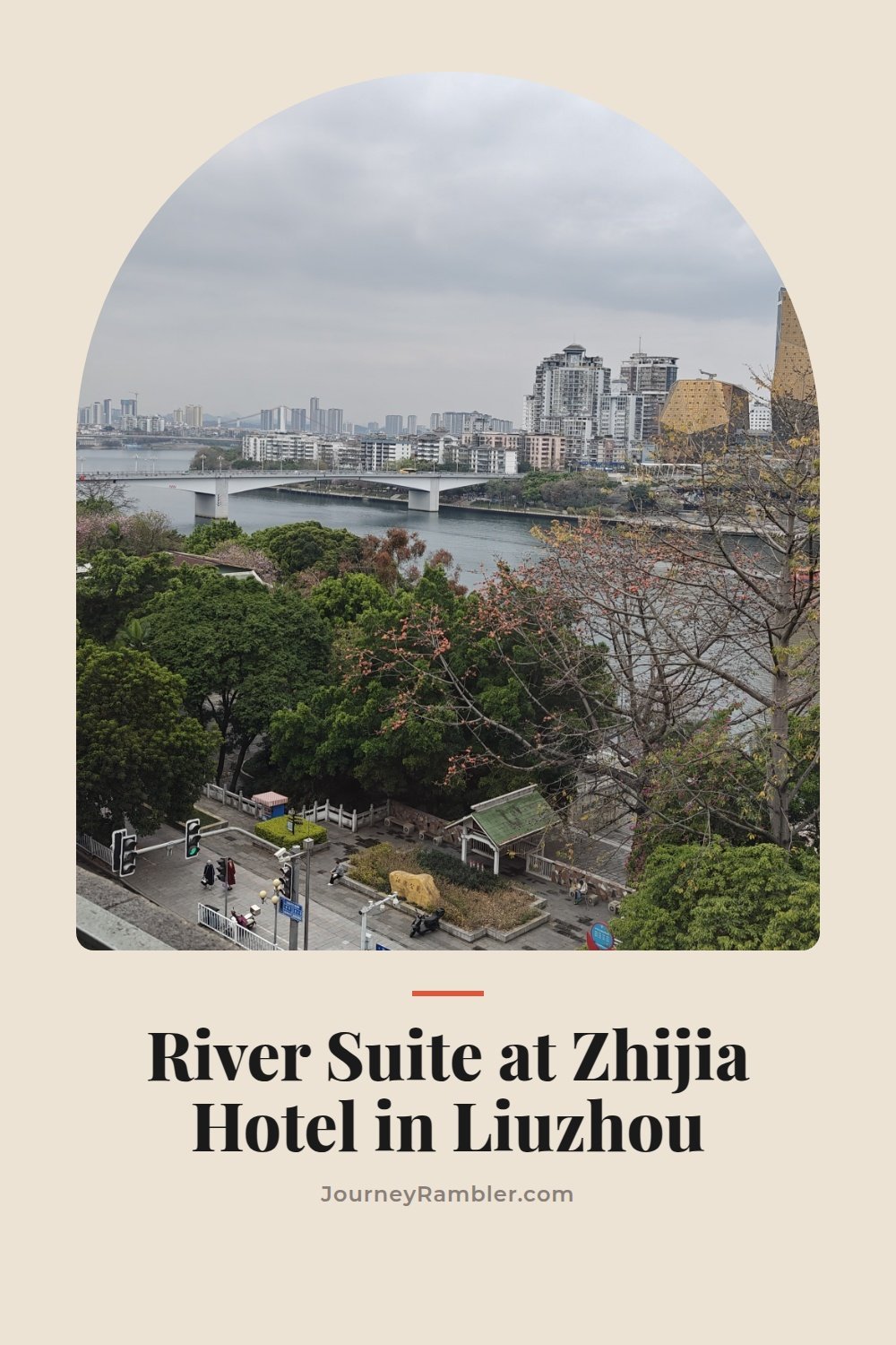 My River View Suite at Zhijia Hotel in Liuzhou