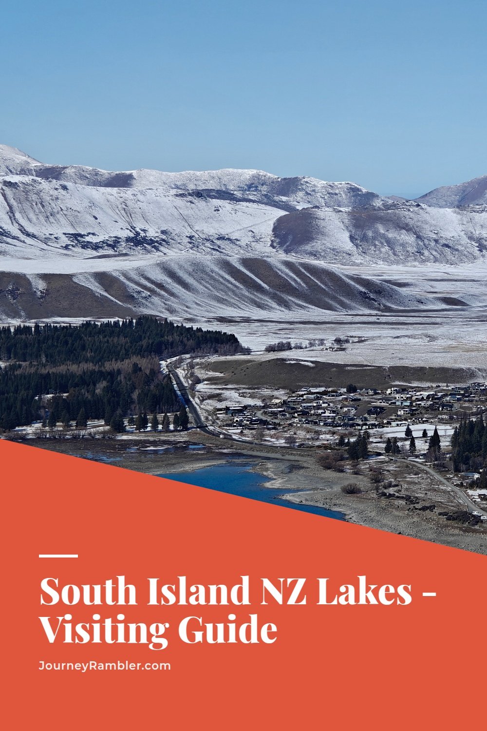 Every New Zealand Lake I Stopped At on the South Island