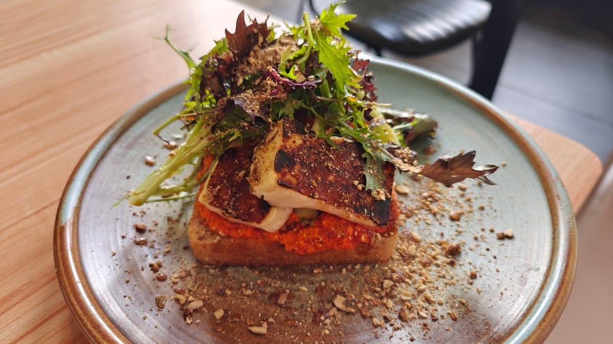 Salmon on sourdough Vanguard