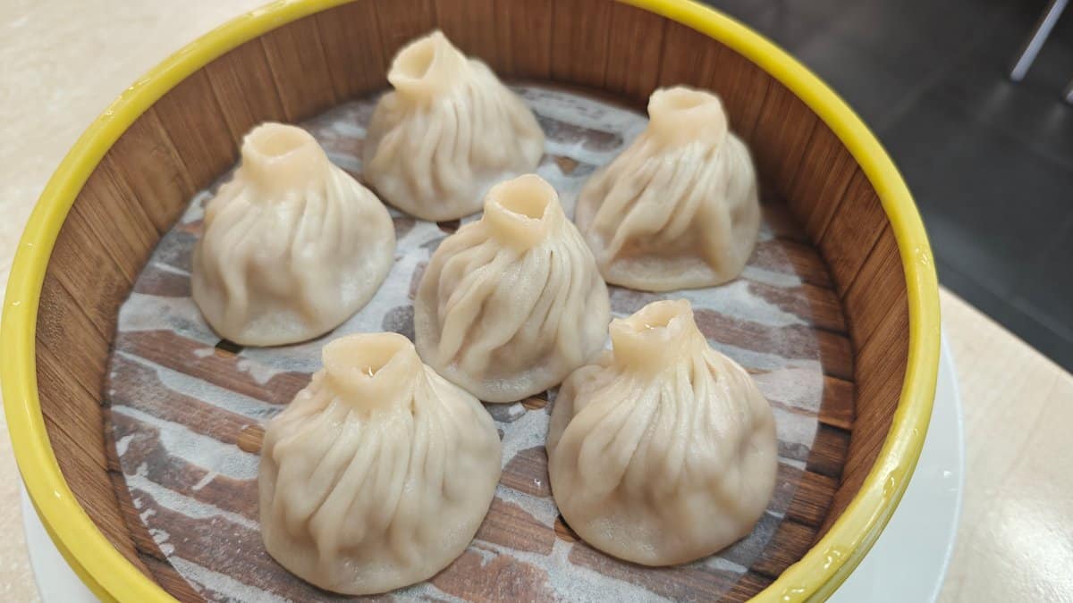 Shanghai xiaolongbao dumplings