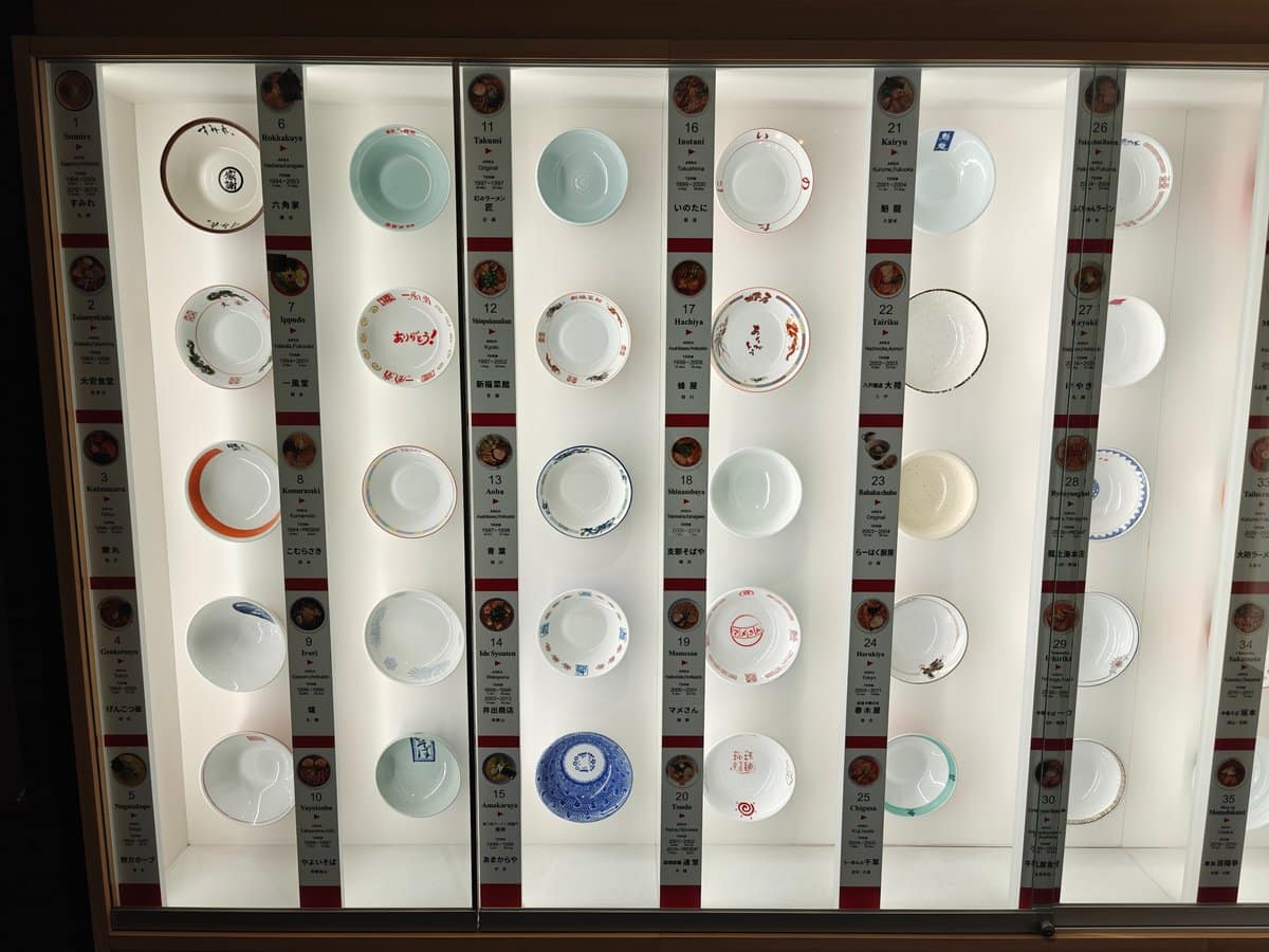 Signature ramen bowls variety