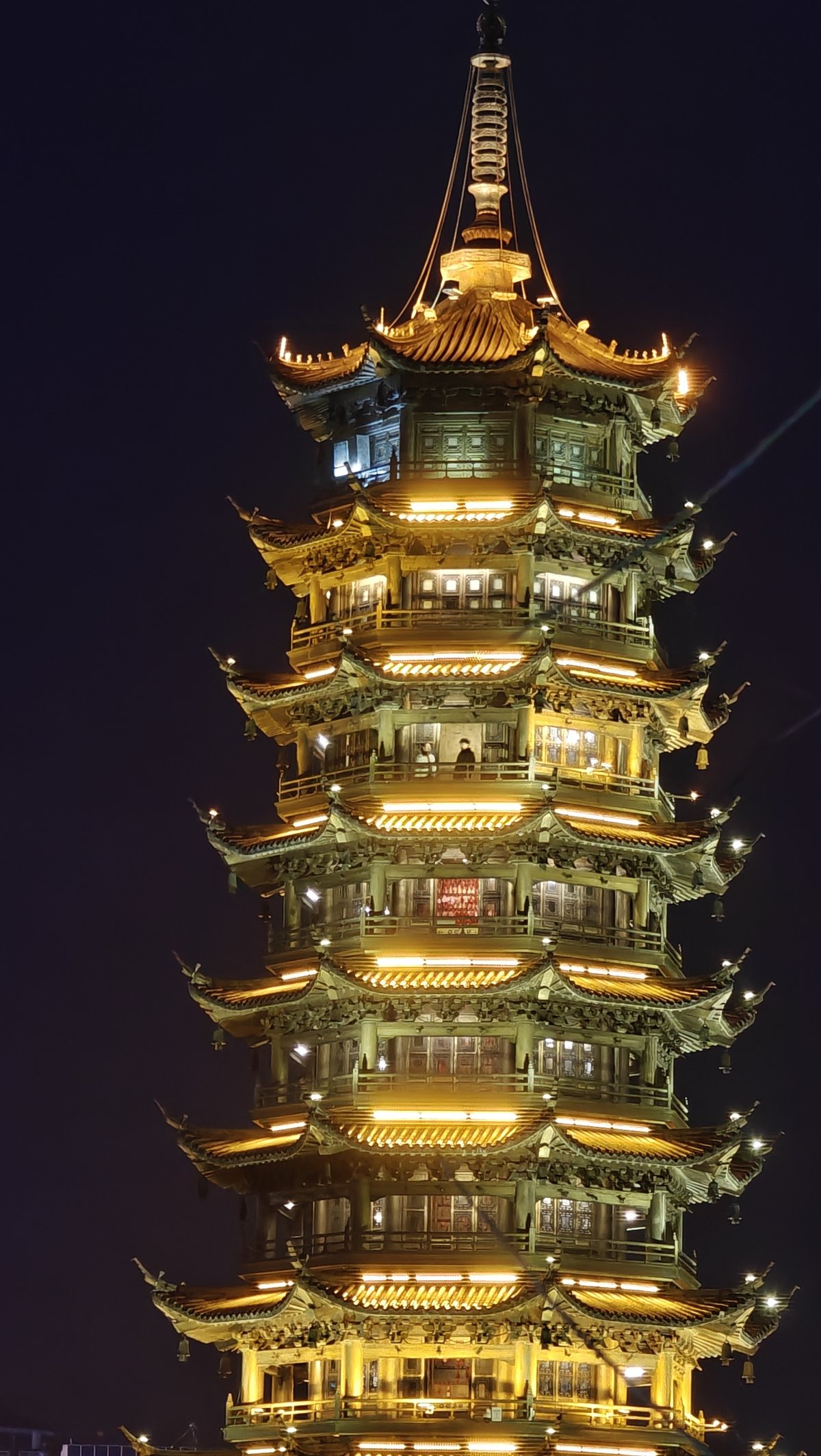 Sun Pagoda ornate golden details