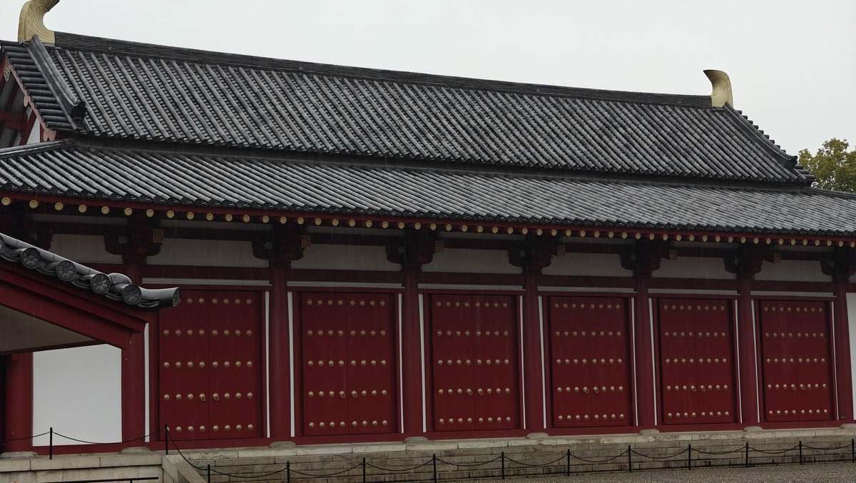 Traditional Japanese temple facade