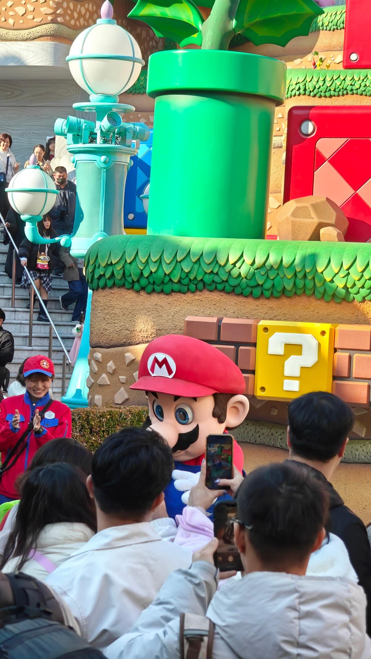 Mario character meet-and-greet