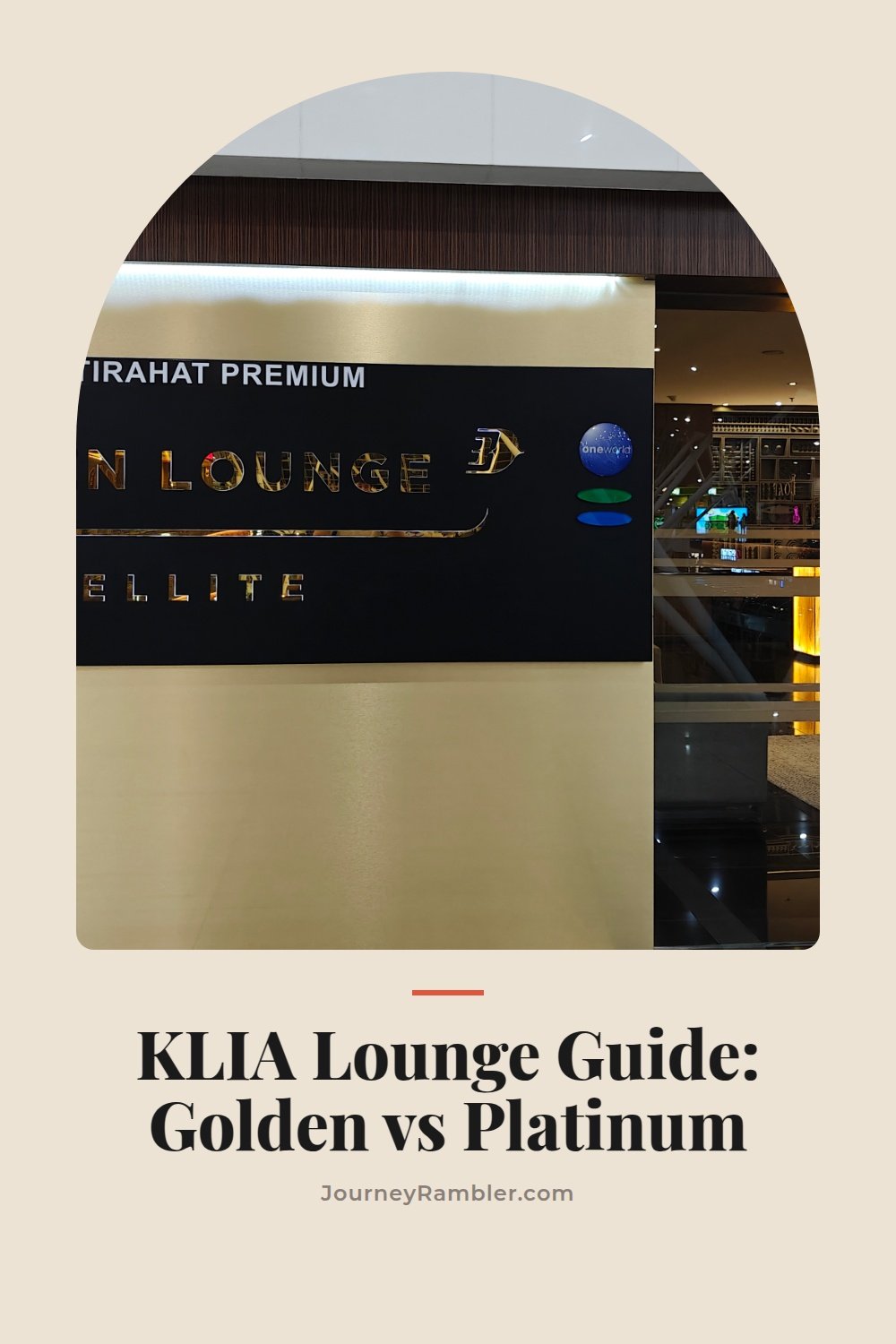 MAS Golden Lounge vs Platinum Lounge at KLIA