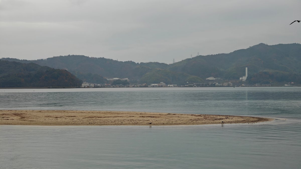 Miyazu Bay calm overcast view