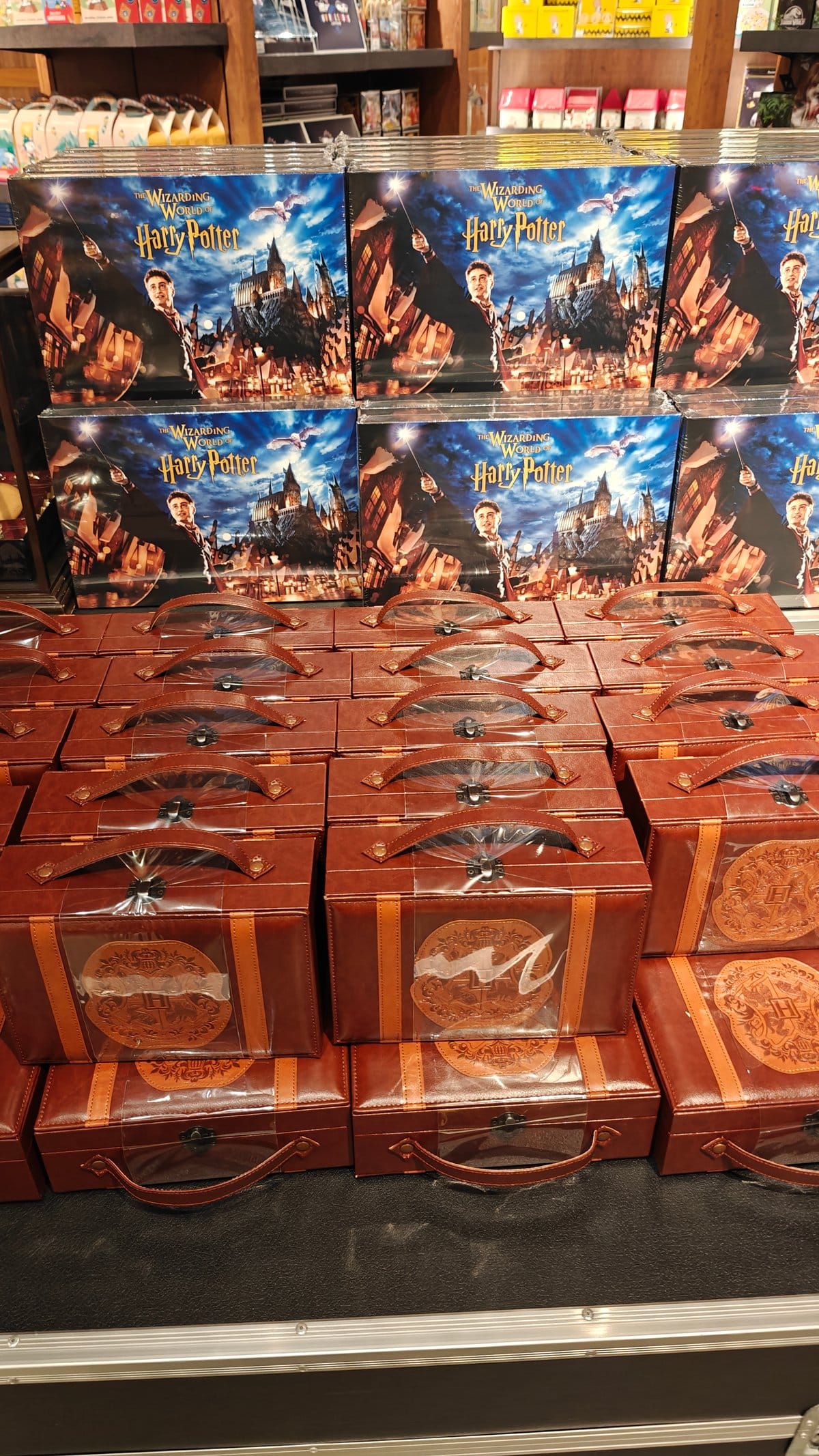 More Harry Potter merchandise on shelves
