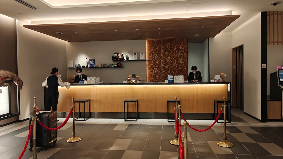 Reception front desk staff