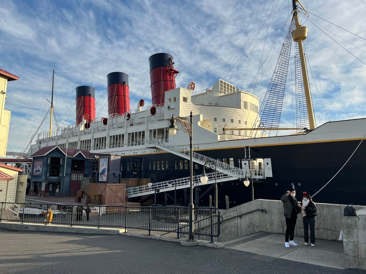 S.S. Columbia ocean liner