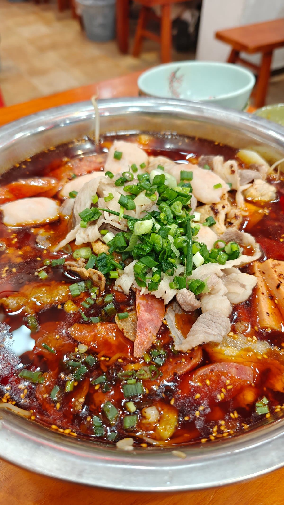 Sichuan boiled sliced pork