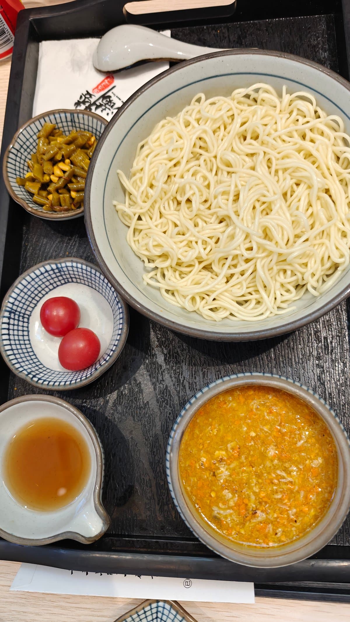 Signature crab-roe noodle set