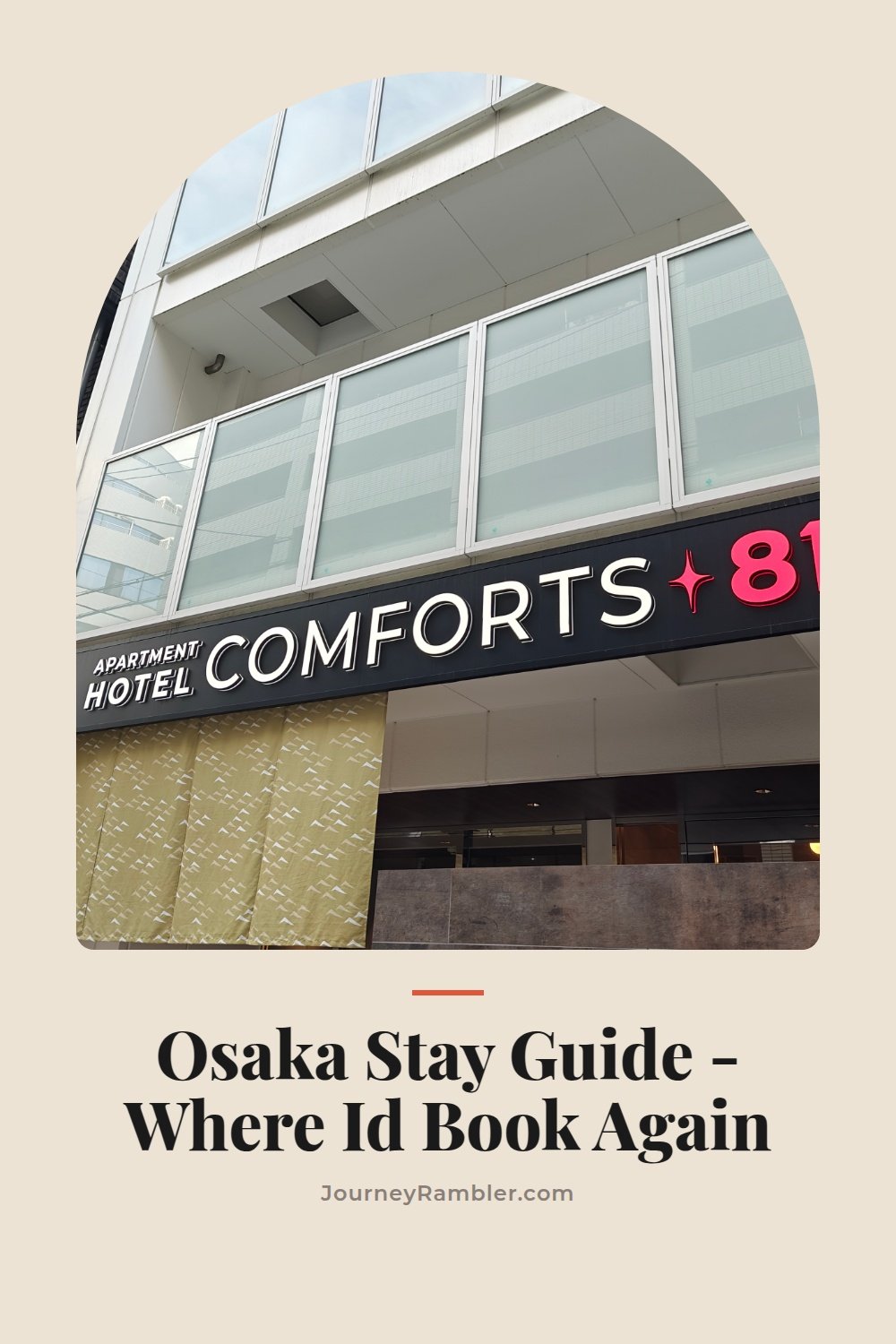Where to Stay in Osaka and the Area I'd Pick Again