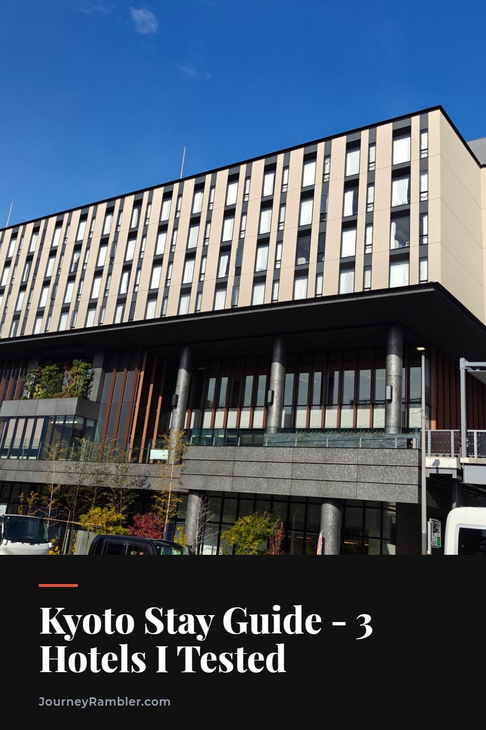 Where to Stay in Kyoto, Three Hotels I Tried