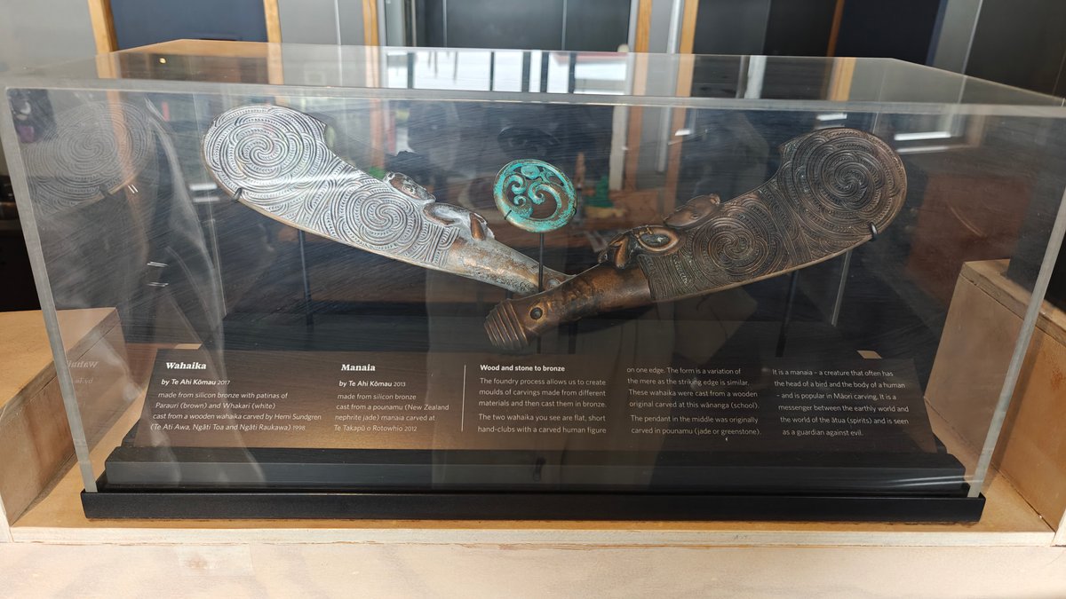 A case with a carved bone piece and