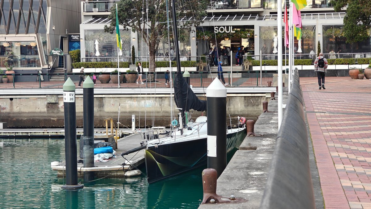 Boats docked beside SOUL frontage