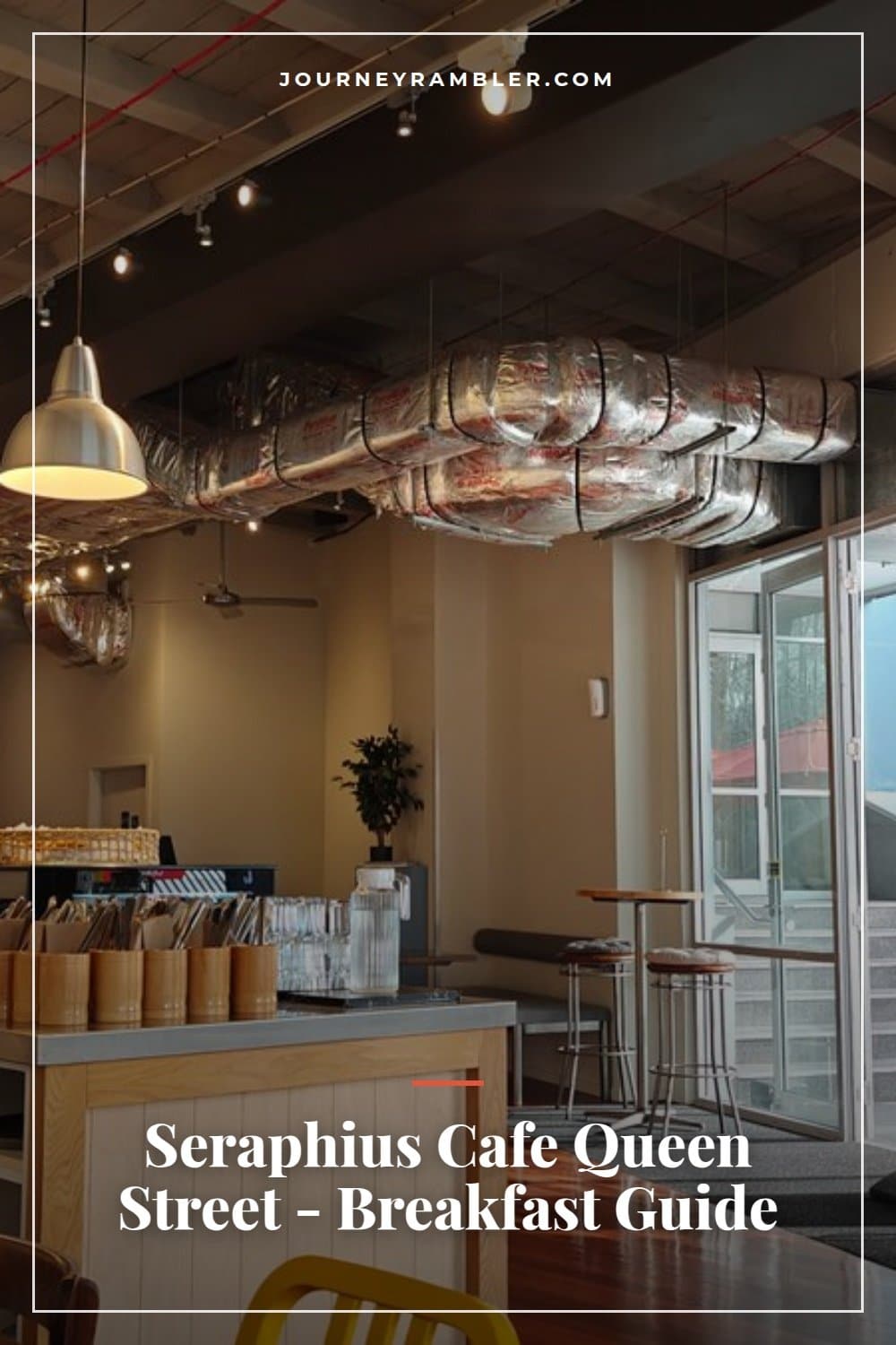 I Had Breakfast at Seraphius Cafe on Queen Street