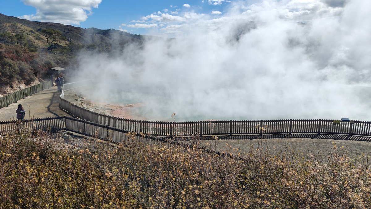 Champagne Pool from the lookout