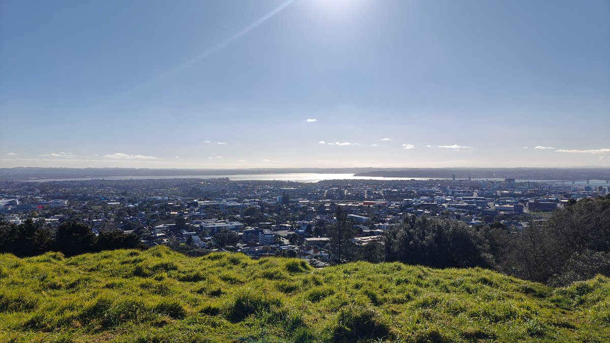 City panorama from the summit
