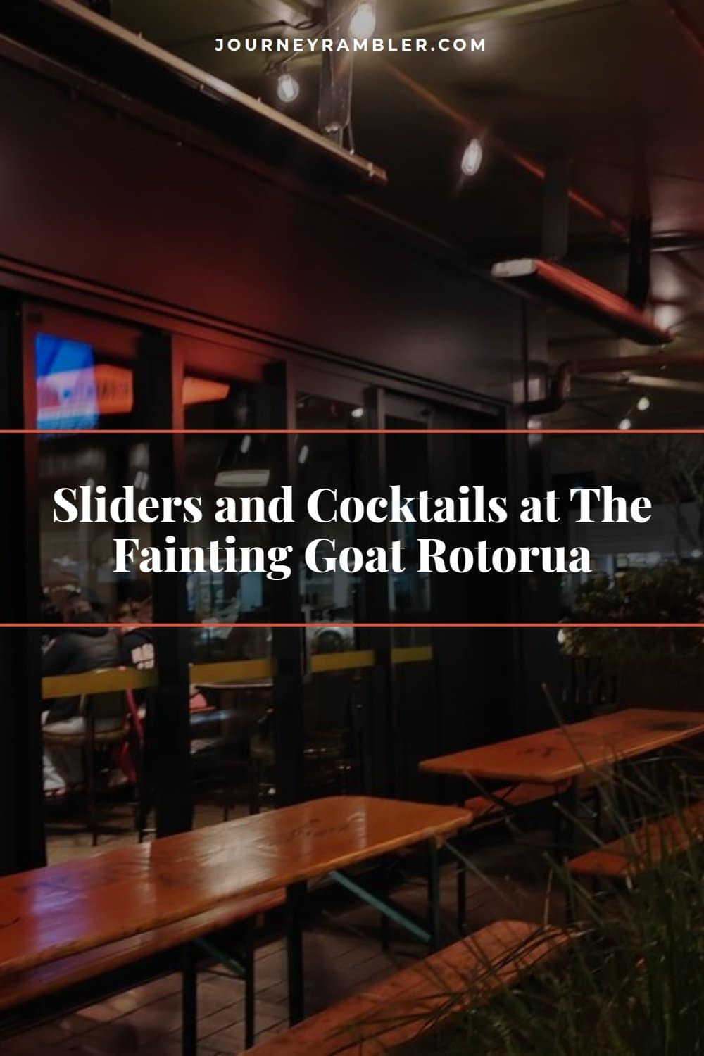 Sliders and Winter Cocktails at The Fainting Goat Rotorua