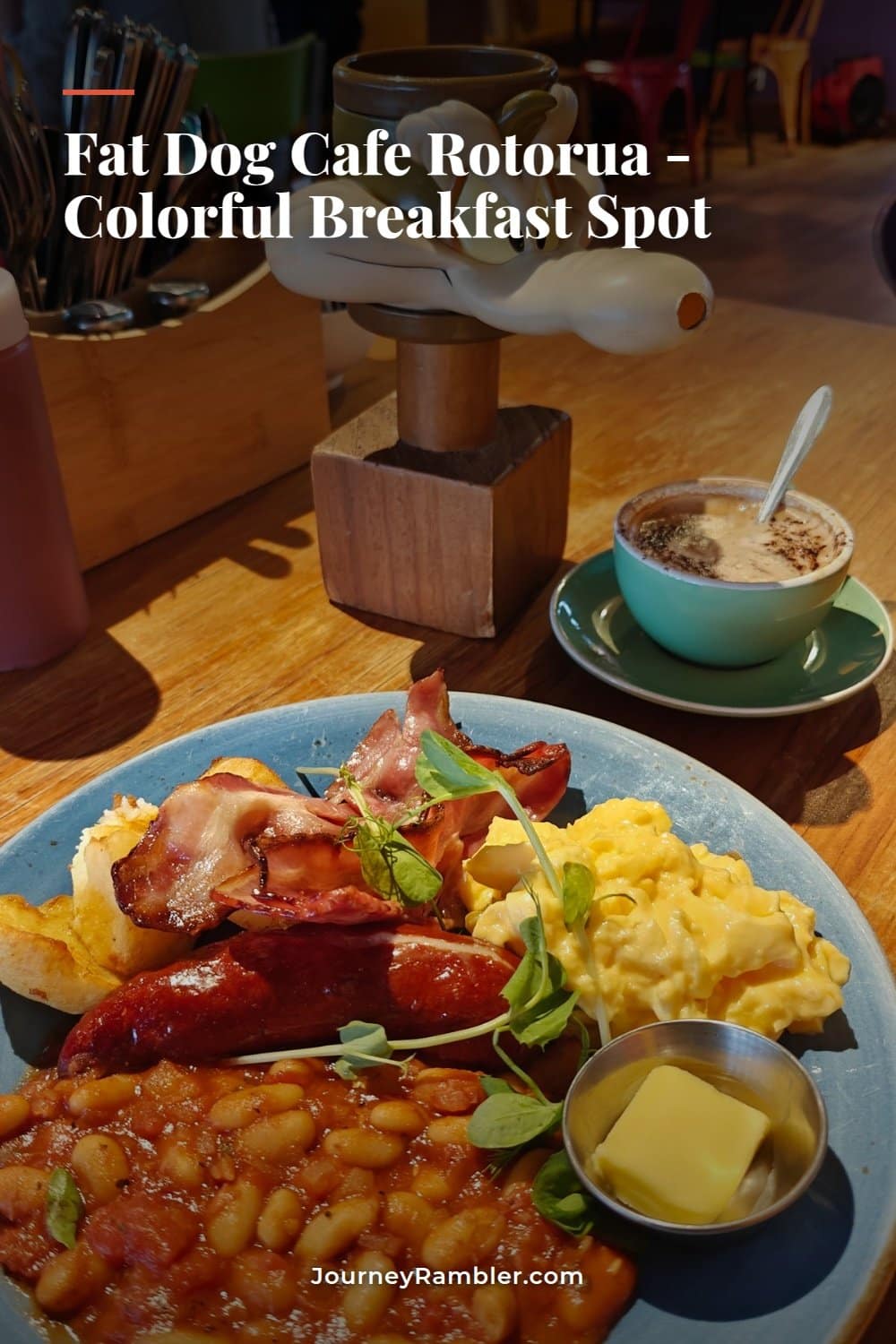 Fat Dog Cafe Rotorua: The Most Colourful Breakfast I've Had