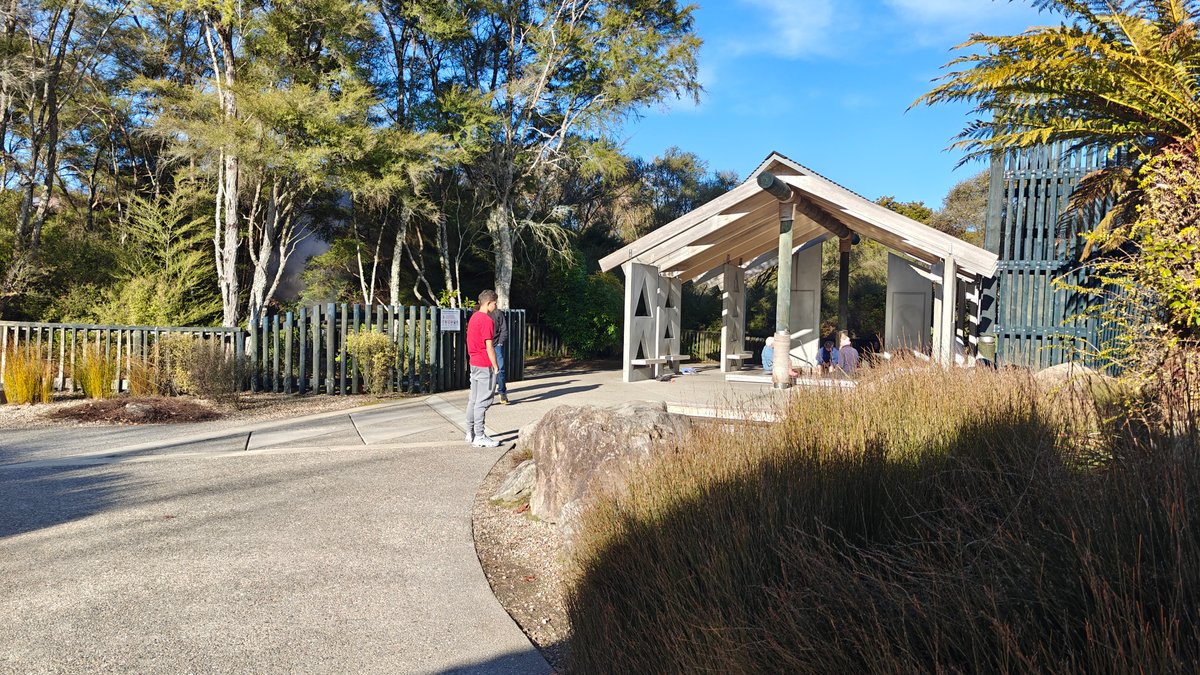 Free public geothermal foot pools