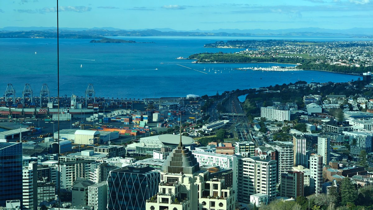 Harbour spread with Rangitoto