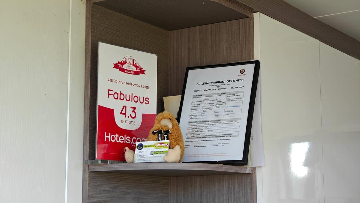 Hotels.com award and motel licence