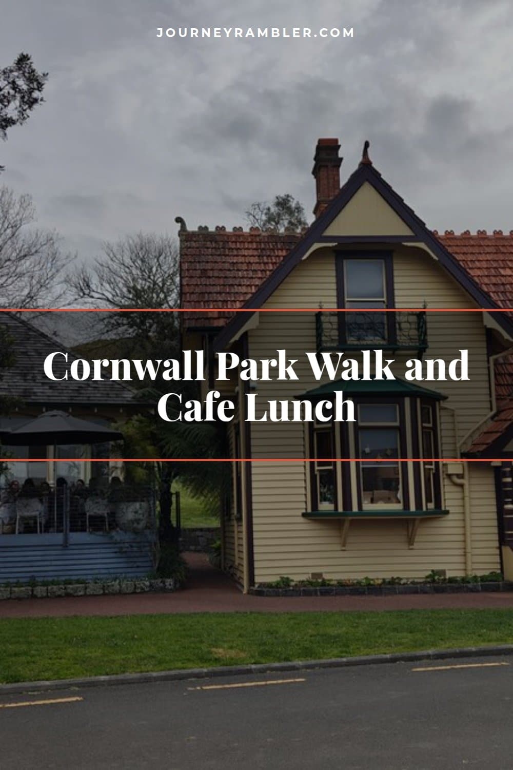 I Had Lunch at Cornwall Park Cafe After the Walk