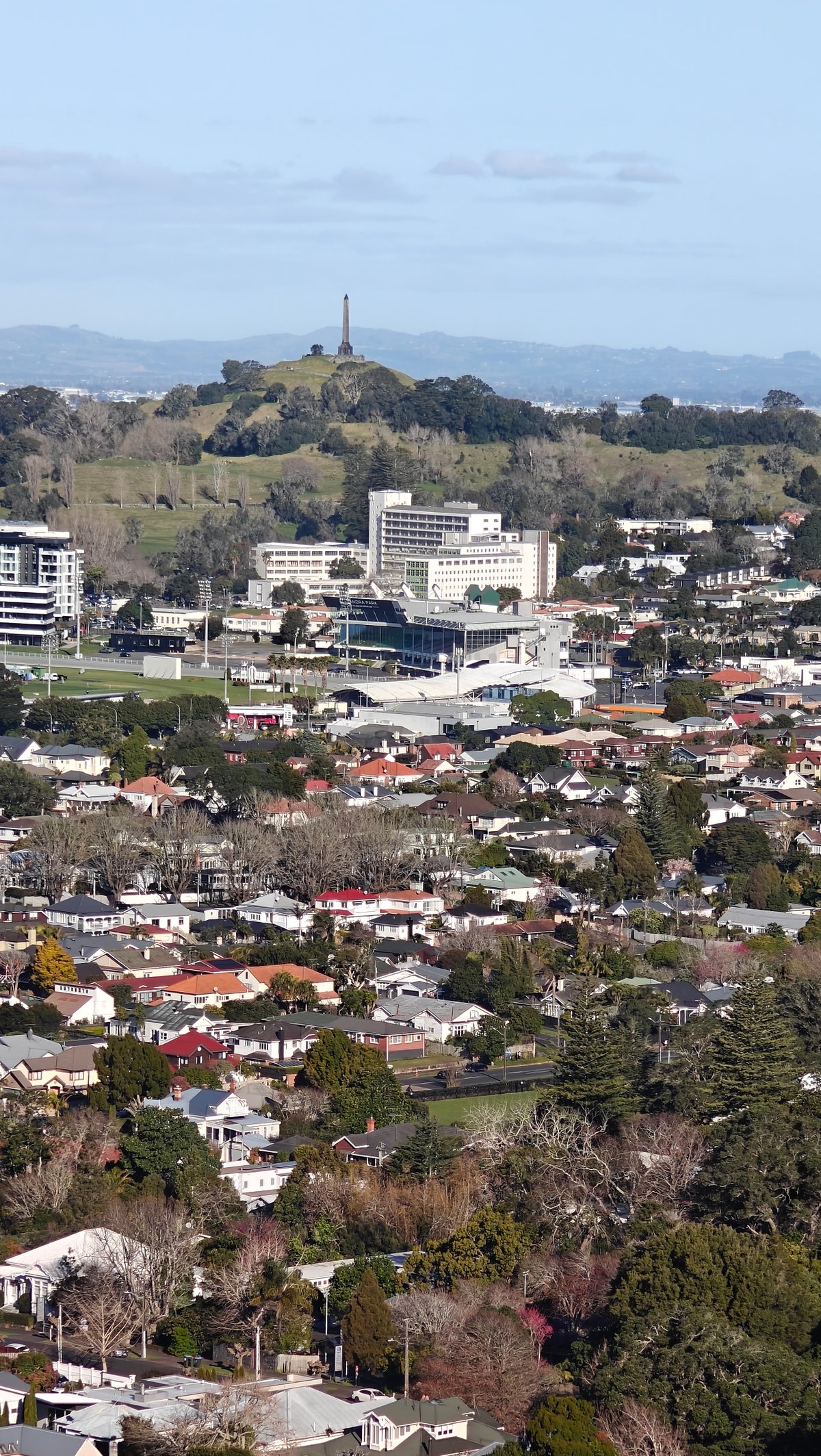 One Tree Hill from Mount Eden