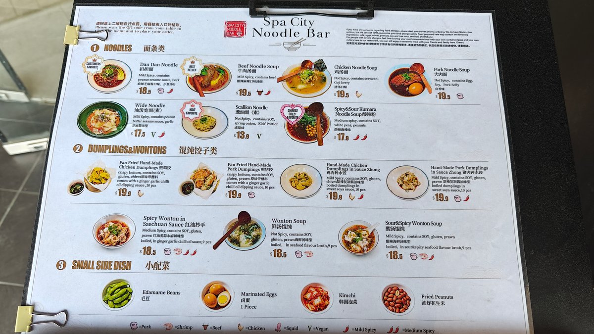 Photo menu on the second visit