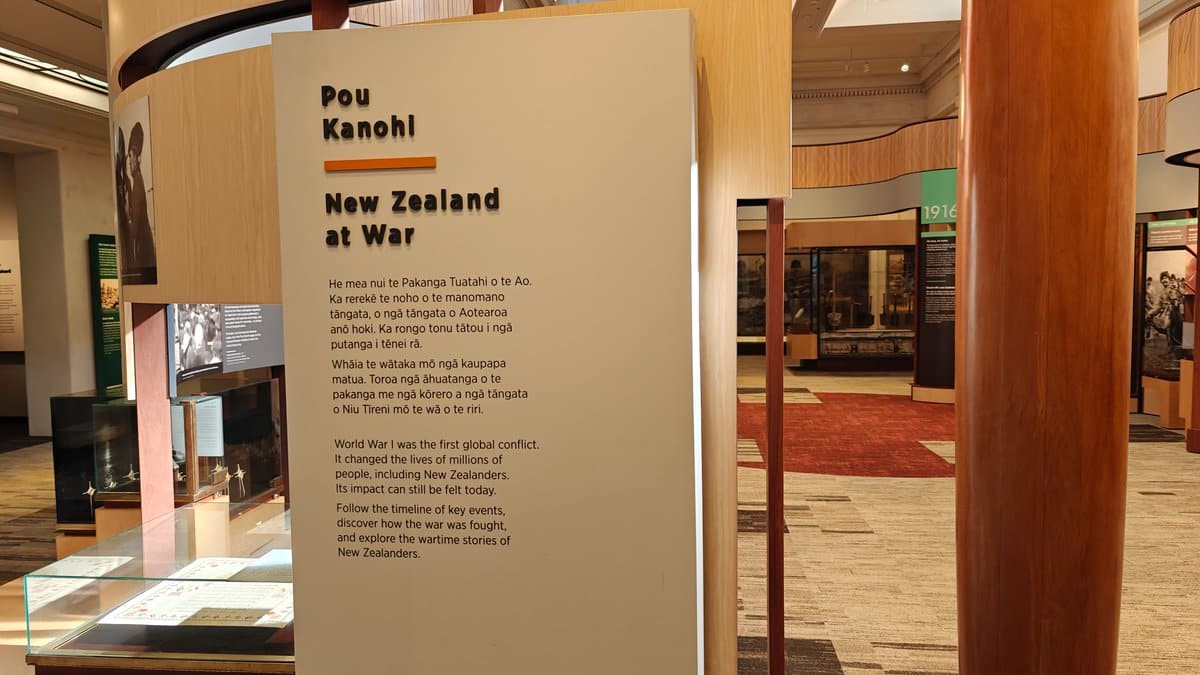 Pou Kanohi New Zealand at War