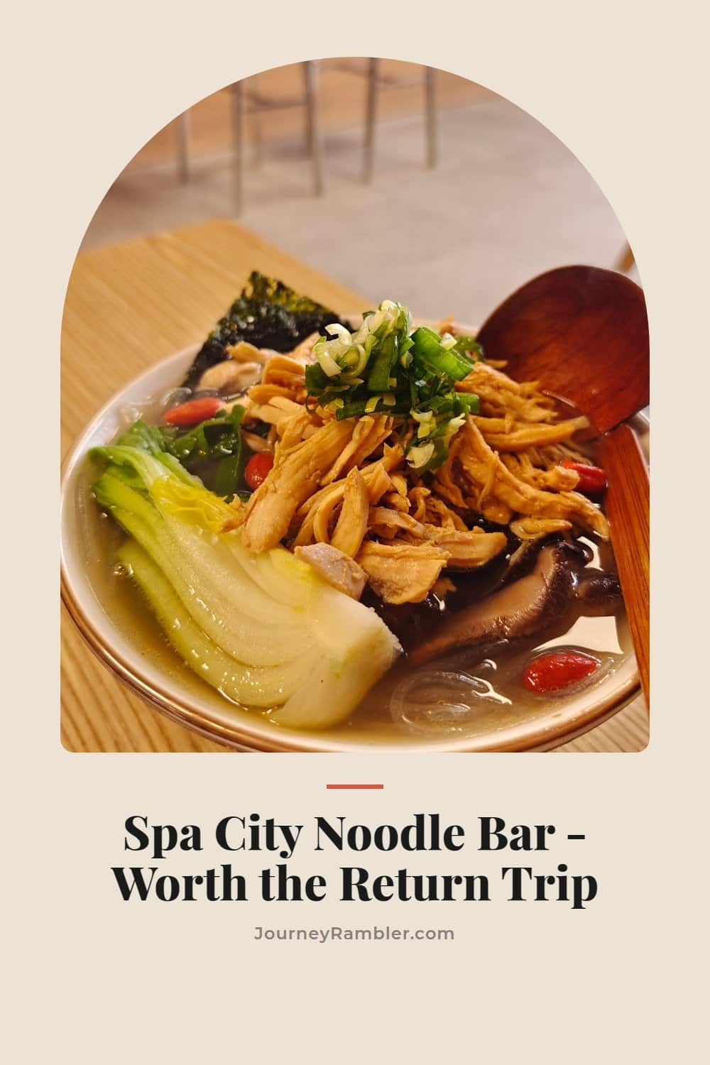 We Liked Spa City Noodle Bar Enough to Come Back the Next Day