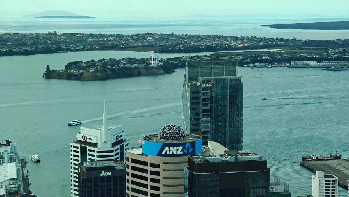The city with the ANZ dome in the