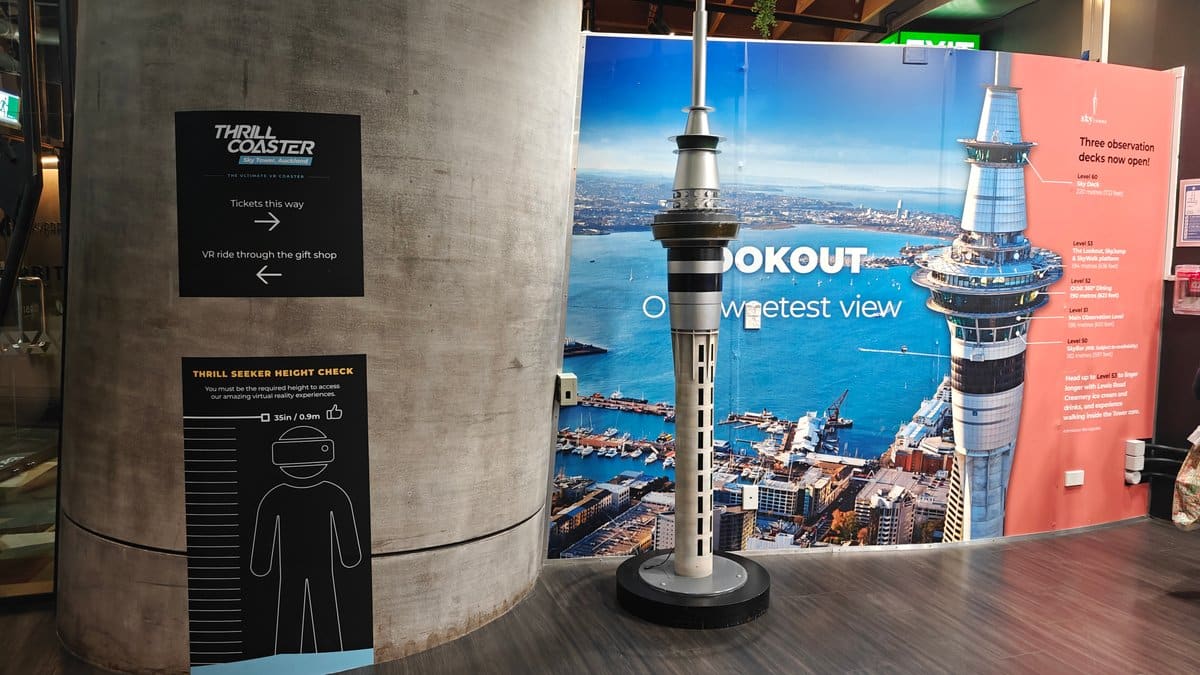 Tower model and promo display