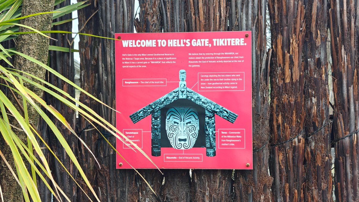 Welcome to Hell's Gate Tikitere