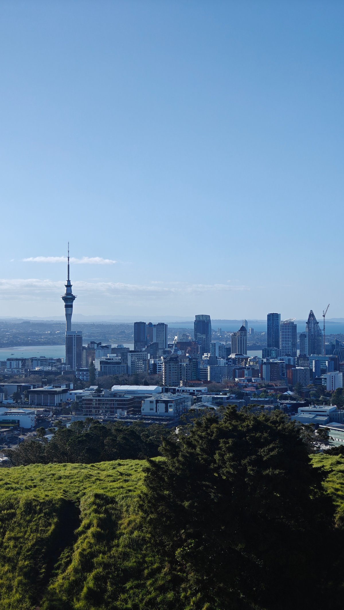 Western view of Auckland CBD